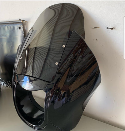 QUARTER FAIRING WINDSHIELD WITH RECURVE (FAIRING NOT INCLUDED)