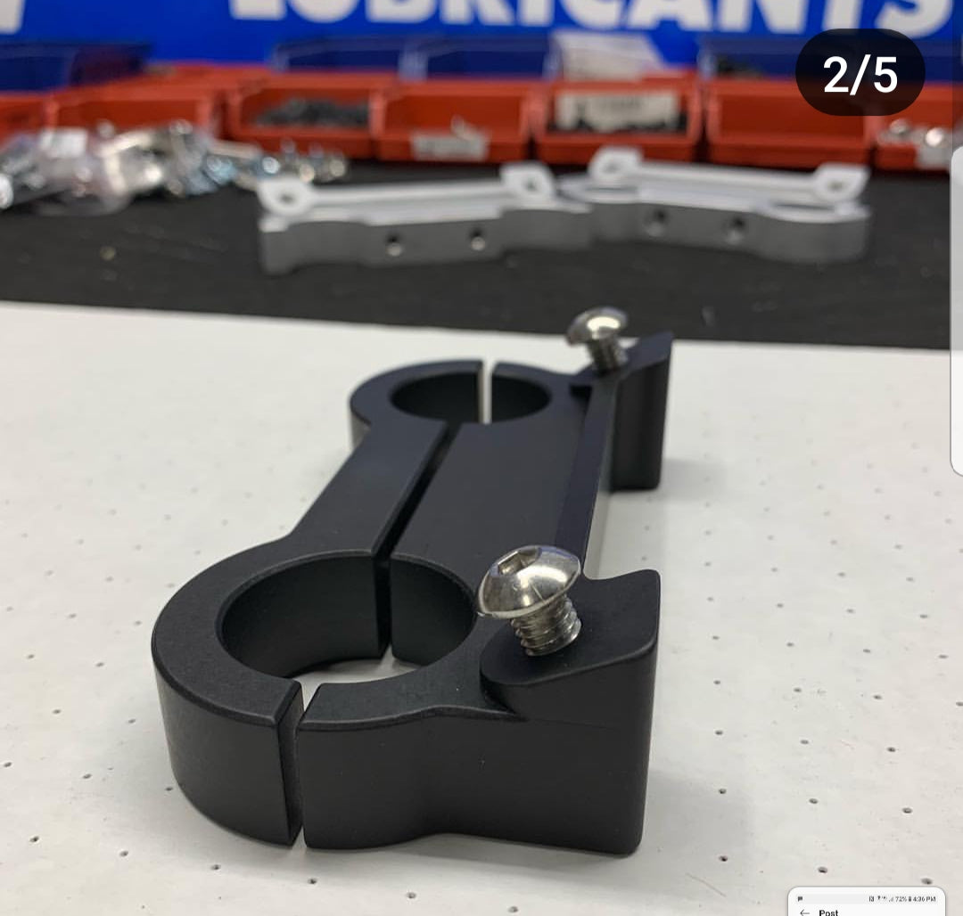 ANGLED BILLET GAUGE BRACKET