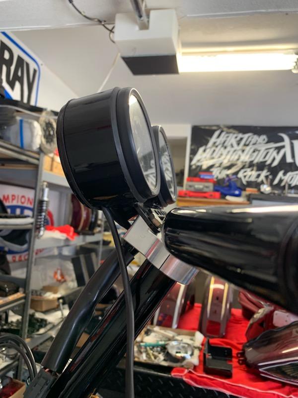 ANGLED BILLET GAUGE BRACKET