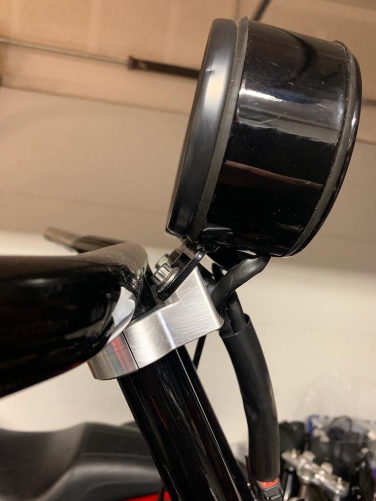 ANGLED BILLET GAUGE BRACKET